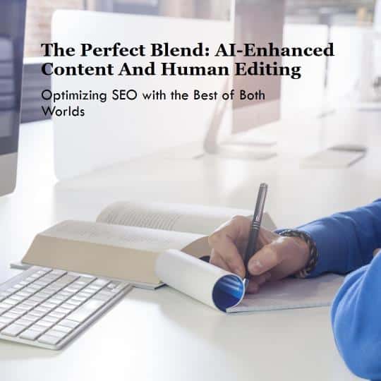 AI-enhanced content with human editing